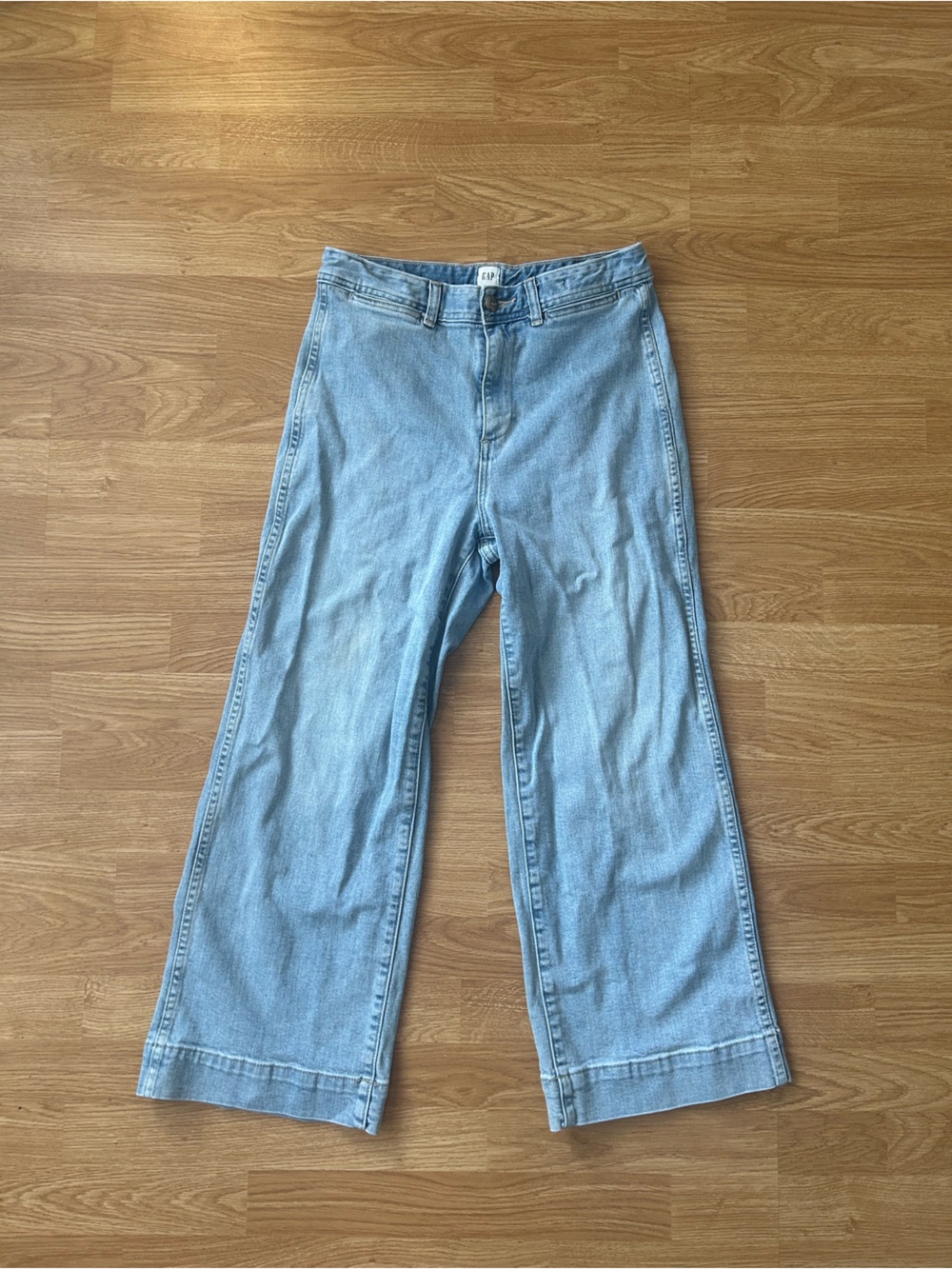 GAP Light Blue Wide Leg Jeans